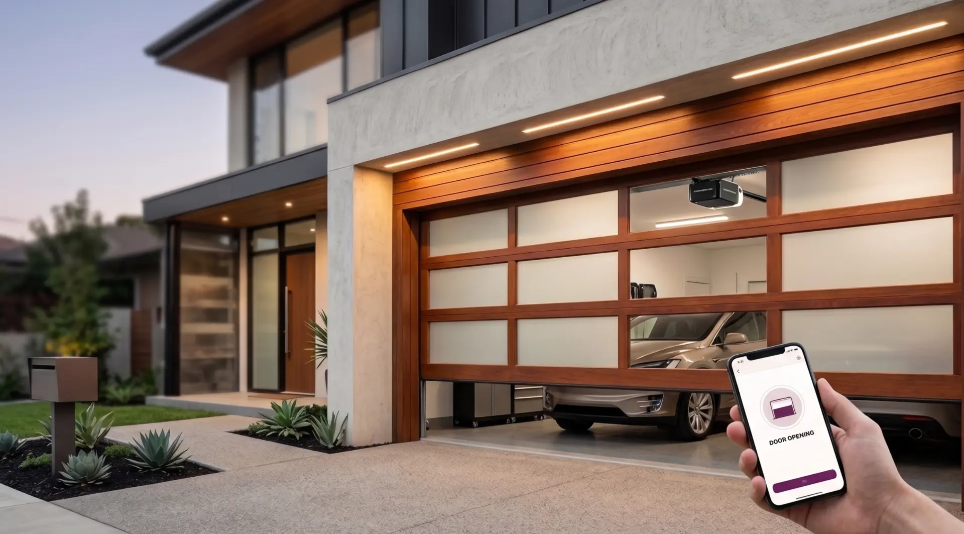 Garage Door job in progress